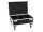 Roadinger Flightcase 4x THA-40 PC with Wheels