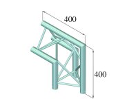 Alutruss Decolock DQ3-PAC24 2-Weg Ecke 90°