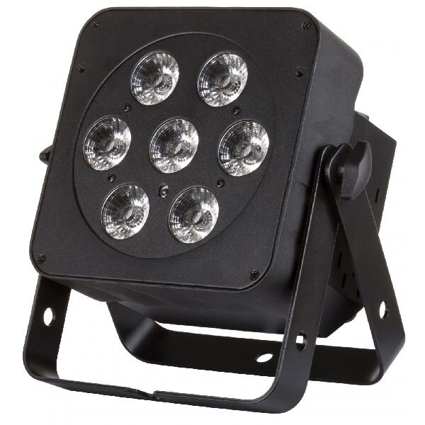 JB Systems LED Plano 7FC-BLACK, LED-Scheinwerfer, 7x 8-Watt LED, RGBW