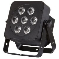 JB Systems LED Plano 7FC-BLACK, LED-Scheinwerfer, 7x...