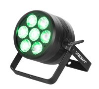 Litecraft BeamX.7, RGBW, 10°, DMX 512, XLR 5pol, powerCON In/Out, schwarz eloxiert