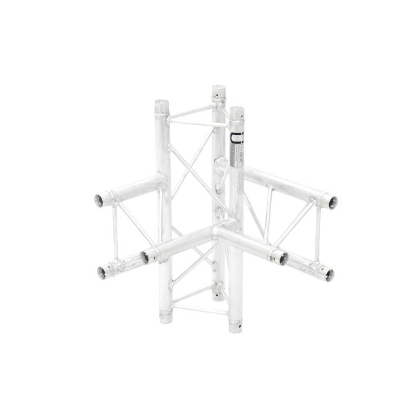 Alutruss Decolock DQ3-PAT42 4-Weg T-Stück Abgang unten