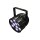 Eurolite LED PAR-56 QCL Short schwarz, 9x 8 Watt QCL-LED, RGBW