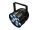 Eurolite LED PAR-56 QCL Short schwarz, 9x 8 Watt QCL-LED, RGBW
