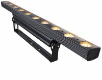 Litecraft SunX.10, 10 warmweiße LEDs, 25°, LED-Einzelansteuerung, XLR 3 + 5 pol, schwarz