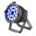 Litecraft OutLED AT10.plus, 18x RGBA LED, 25°, DMX, schwarz, IP65