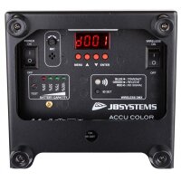 JB Systems ACCU Color, 6x 10 Watt RGBWA-LED, schwarz