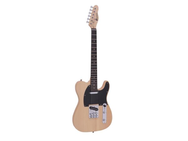 Dimavery TL-401 E-Gitarre, natur