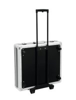 Roadinger CD Case, black, 200 CDs, with Trolley