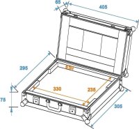 Roadinger Laptop-Case LC-13 maximal 325x230x30mm