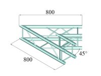 Alutruss Decolock DQ4-PAC19 2-Weg Ecke 45°