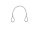 Eurolite Steel Rope (FC) 400x3mm silver without quick link