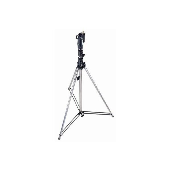 Manfrotto 111CSU Stahlstativ, verstellb. Fuß, TV Aufnahme, G: 9kg, L: 25kg, H: 380cm