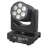 Showtec Shark Wash One, LED-Moving-Head, Washlight 7x 12...