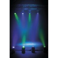 Showtec Shark Wash One, LED-Moving-Head, Washlight 7x 12 Watt RGBWA-UV LED