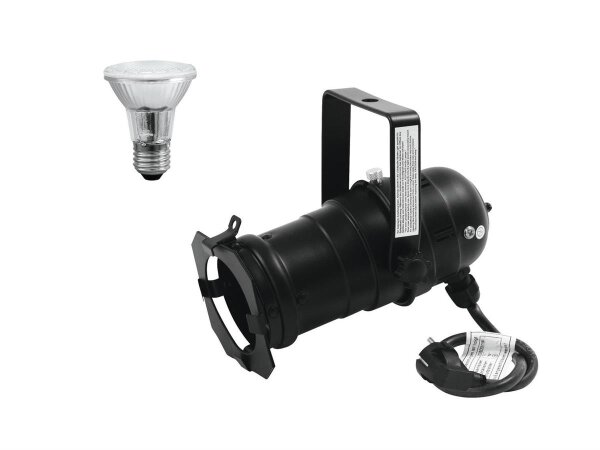 Eurolite Set PAR-20 Spot bk + PAR-20 230V SMD 6W E-27 LED 3000K