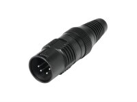 Hicon XLR Stecker 4pol HI-X4CM-G