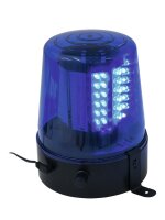 Eurolite LED Polizeilicht 108 LEDs blau Classic