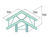 Alutruss Bilock E-GL22 C31-V 3-way corner 90°