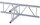 Litecraft Truss LT32 C35V, 3-Weg T-Stück vertikal, inkl. Verbindersatz