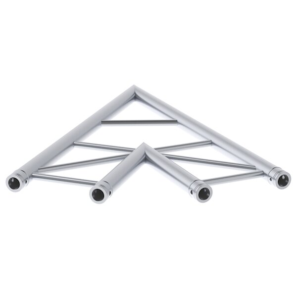 Litecraft Truss LT32 C19H, 2-Weg Winkel 45° horizontal, inkl. Verbindersatz