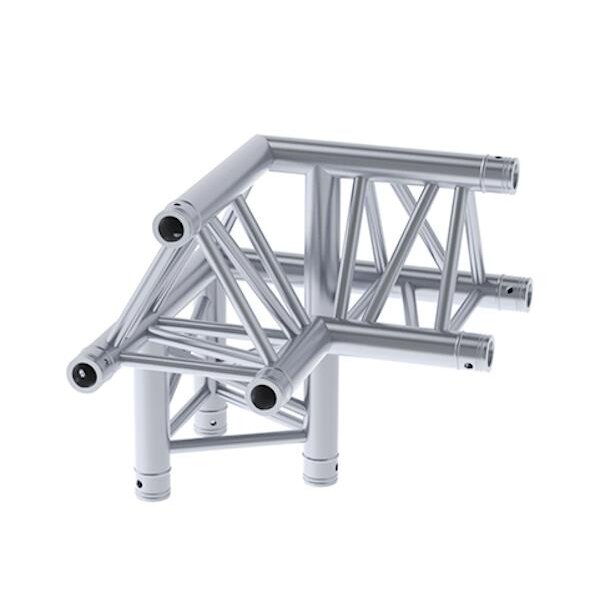 Litecraft Truss LT33 C32, 3-Weg Winkel 90° links, Spitze oben, inkl. Verbindersatz