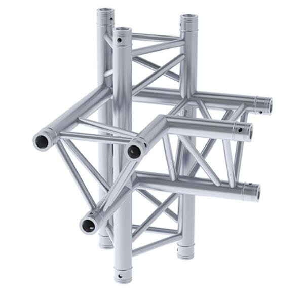 Litecraft Truss LT33 C44, 4-Weg Winkel rechts, inkl. Verbindersatz