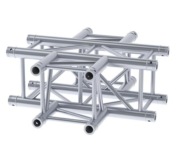 Litecraft Truss LT34 HD3 C41K, 4-Weg Kreuz-Stück 500 x 500mm, inkl. Verbindersatz