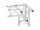 Alutruss Trilock 6082AL-33 3-Weg-Ecke Abgang unten rechts