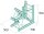 Alutruss Trilock 6082AL-33 3-Weg-Ecke Abgang unten rechts