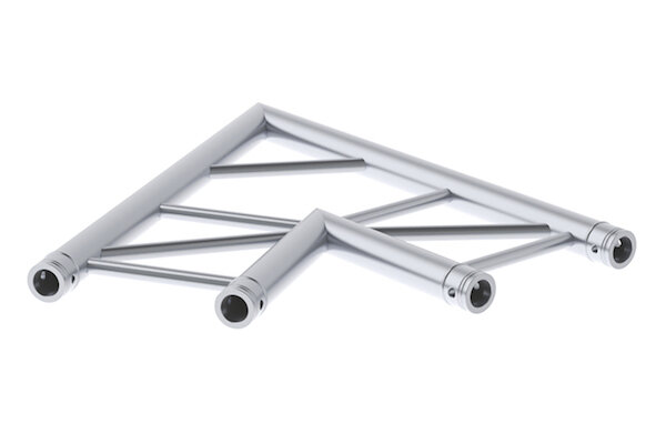 Litecraft Truss LT32P C20H, 2-Weg Winkel 60° horizontal, inkl. Verbindersatz