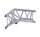 Litecraft Truss LT33P C25, 2-Weg Winkel 90°, Spitze innen, inkl. Verbindersatz