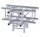 Litecraft Truss LT34P C40L, 4-Weg T-Stück, 710mm, inkl. Verbindersatz