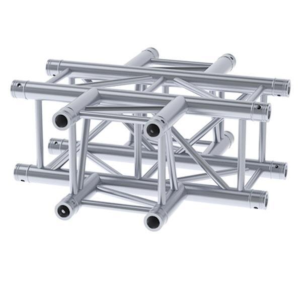 Litecraft Truss LT34P C41K, 4-Weg Kreuz-Stück, 500x500mm, inkl. Verbindersatz