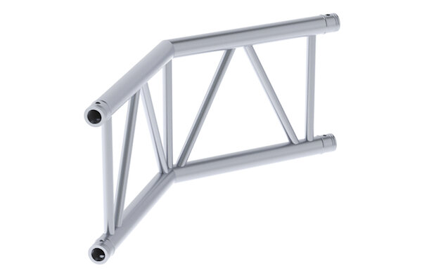 Litecraft Truss LT42 C23V, 2-Weg Winkel 135° vertikal, inkl. Verbindersatz