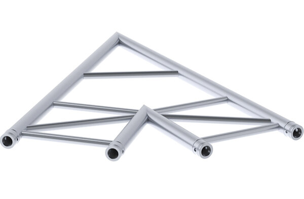 Litecraft Truss LT42 C19H, 2-Weg Winkel 45° horizontal, inkl. Verbindersatz