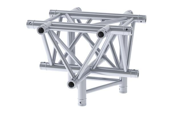 Litecraft Truss LT43 C53, 5-Weg Winkel, Spitze unten, inkl. Verbindersatz