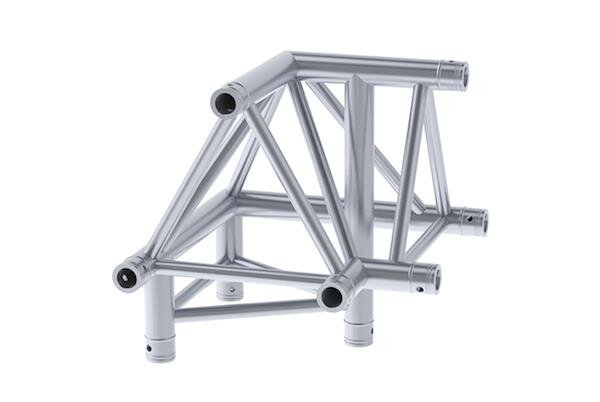 Litecraft Truss LT43 HD3 C32, 3-Weg Winkel 90° links, Spitze oben, inkl. Verbindersatz