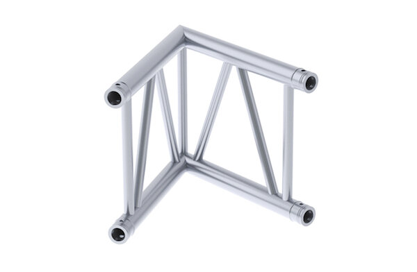 Litecraft Truss LT42P C20V, 2-Weg Winkel 60° vertikal, inkl. Verbindersatz