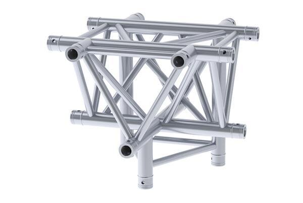 Litecraft Truss LT43P C53, 5-Weg Winkel, Spitze unten, inkl. Verbindersatz