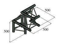 Alutruss Trilock S-PAL-31 3-Weg-Ecke Abgang oben rechts