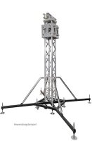 Litecraft Truss LT34 TB, Tower Basement, inkl. 4 Ausleger lang, Oberflächenfarbe schwarz