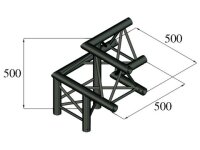 Alutruss Trilock S-PAL-32 3-Way Corner /\ left