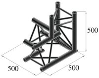 Alutruss Trilock S-PAL-33 3-Weg-Ecke Abgang unten rechts