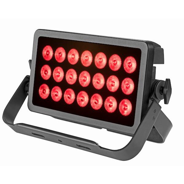 Litecraft WashX.21, 21x RGBW LED, 40°, DMX, schwarz, IP65