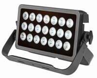 Litecraft WashX.21, 21x RGBW LED, 40°, DMX, schwarz, IP65