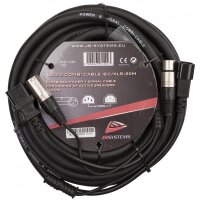 JB Systems Audio Combi Cable IEC/XLR-20M