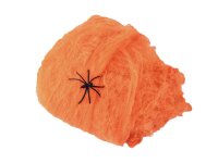 Europalms Halloween spider web orange 50g UV active