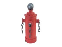 Halloween Feuerhydrant, 28x13x13cm