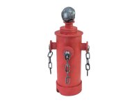 Halloween Feuerhydrant, 28x13x13cm